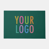 Mat-Mat-Logo-Fußbodenmatte Personalisiert Fußmatte (Vorderseite)