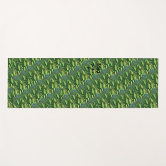 Mat of leaves yogamatte (Vorderseite (Horizontal))