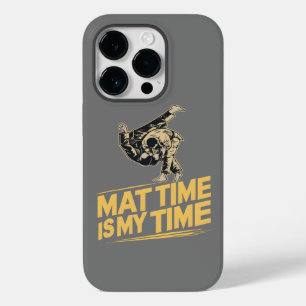 Mat Time is My Time Jiu Jitsu Mat Mastery BJJ Case-Mate iPhone 14 Pro Hülle