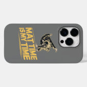 Mat Time is My Time Jiu Jitsu Mat Mastery BJJ Case-Mate iPhone Hülle (Rückseite (Horizontal))