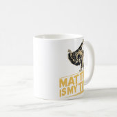 Mat Time is My Time Jiu Jitsu Mat Mastery BJJ Kaffeetasse (VorderseiteRechts)