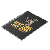 Mat Time is My Time Jiu Jitsu Mat Mastery BJJ Notizblock (Linke Seite)