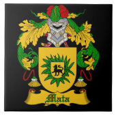 Mata Familienwappen Tile Fliese (Vorderseite)