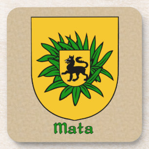 Mata Family Shield Getränkeuntersetzer