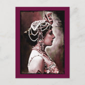 Mata Hari 1910 Postkarte (Vorderseite)