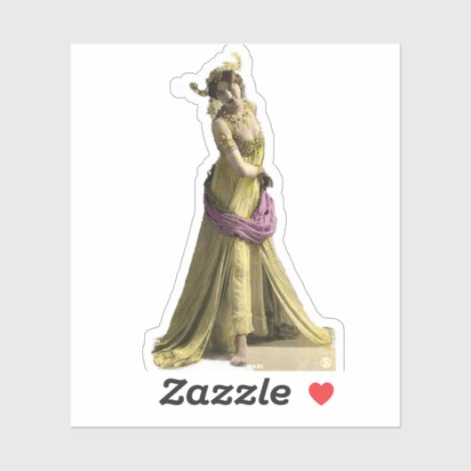 Mata Hari  Aufkleber (Blatt)