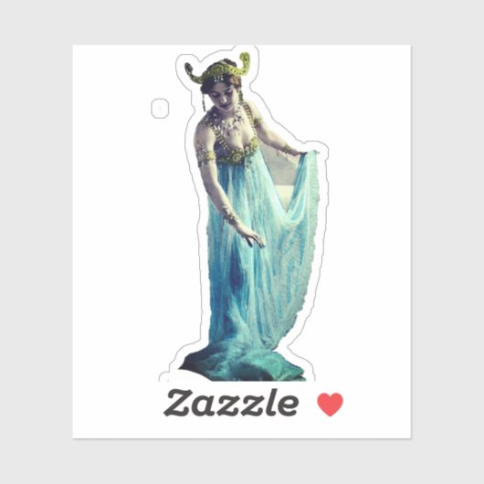 Mata Hari Aufkleber (Blatt)