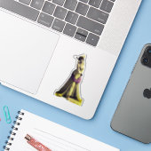 Mata Hari  Aufkleber (Laptop mit iPhone)