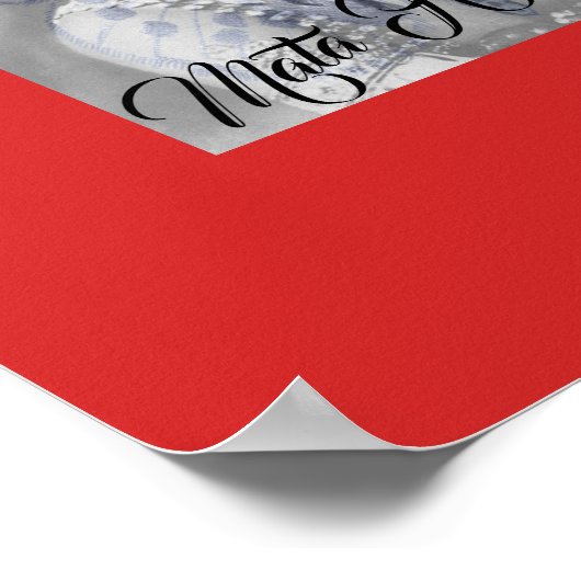 Mata Hari – Margaretha Geertruida – butterfly Poster (Ecke)