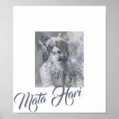 Mata Hari - Margaretha Geertruida - Schmetterling Poster (Vorne)