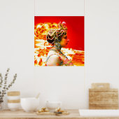 Mata Hari Poster (Küche)