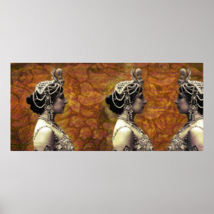 Mata Hari: "Schöne Frau, gefährlicher Spion " Poster