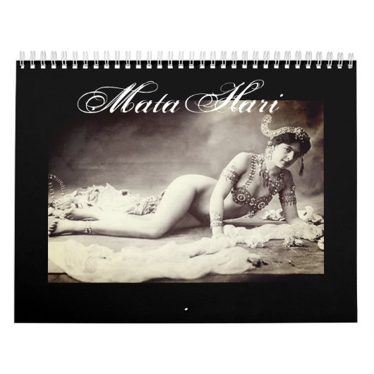 Mata Hari – Vintage  Kalender (Titelbild)
