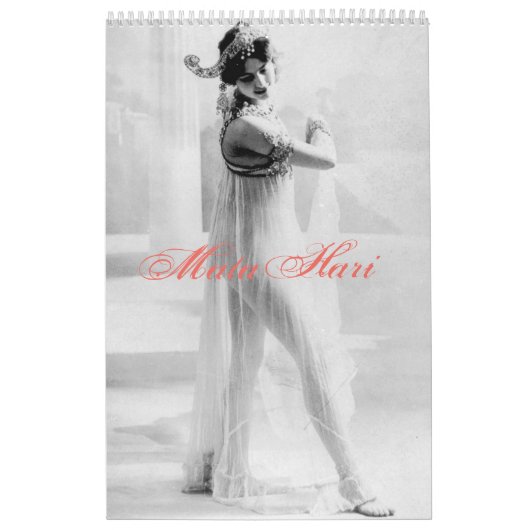 Mata Hari – Vintage Kalender (Titelbild)