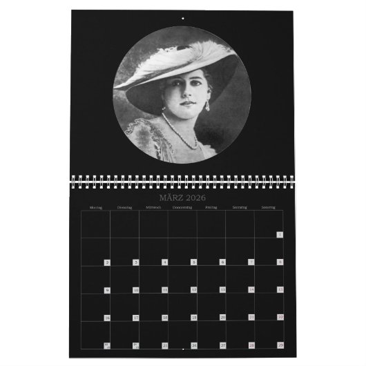 Mata Hari – Vintage  Kalender (Mär 2026)