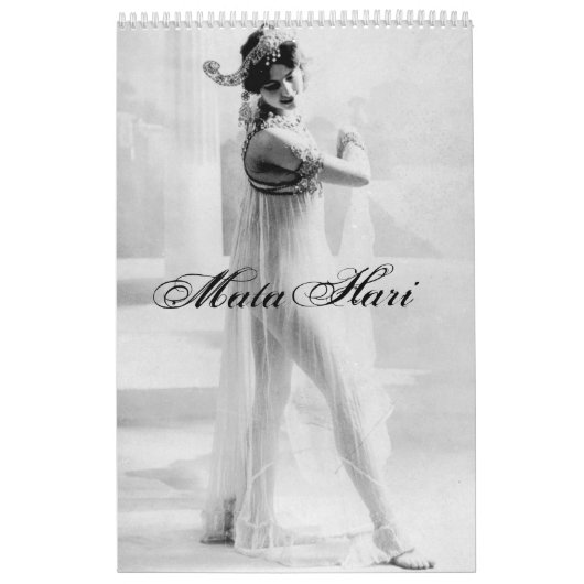 Mata Hari – Vintage  Kalender (Titelbild)