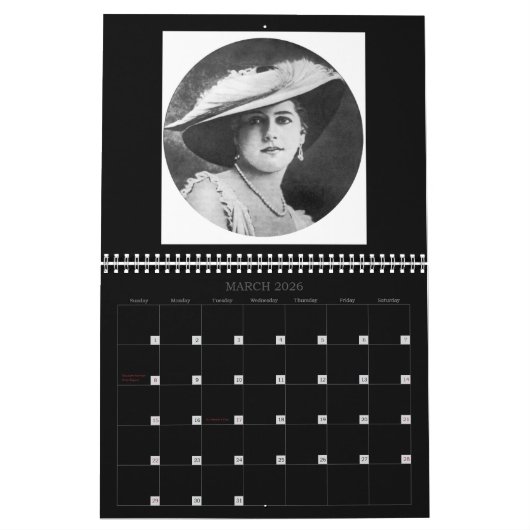 Mata Hari – Vintage Kalender (Mär 2026)