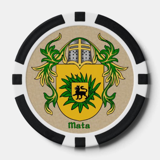 Mata Heraldic Arms Pokerchips (Vorderseite)