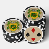 Mata Heraldic Arms Pokerchips (Stapel)
