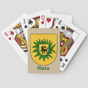 Mata Heraldic Shield Spielkarten
