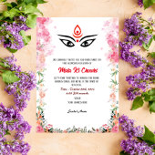 Mata Ki Chowki Goddess Durga Jagrata Einladung