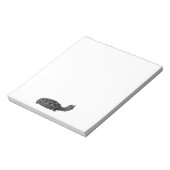 Mata Mata Turtle Notizblock (Rotiert)