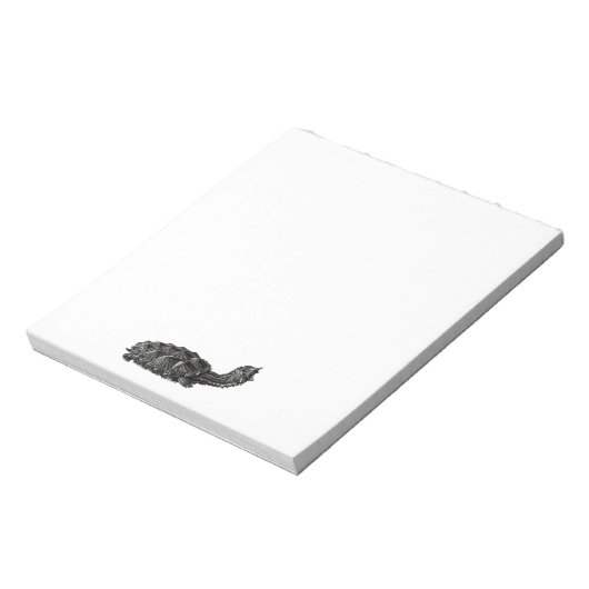 Mata Mata Turtle Notizblock (Rotiert)