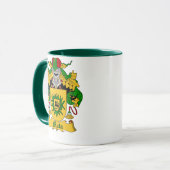 Mata Spanish Surname Familienwappen Tasse (Vorderseite Links)