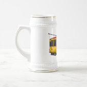 Mata Troley Cartoon Illustration Bierglas (Links)