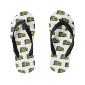 Mata Troley Cartoon Illustration Kinderbadesandalen (Fußbett)