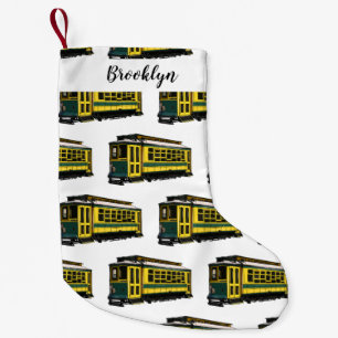 Mata Troley Cartoon Illustration Kleiner Weihnachtsstrumpf