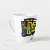 Mata Troley Cartoon Illustration Milchtasse (Linke Ecke)