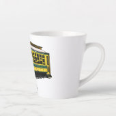 Mata Troley Cartoon Illustration Milchtasse (Rechts)