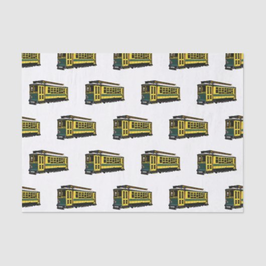 Mata Troley Cartoon Illustration Seidenpapier (Vorderseite)