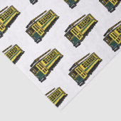 Mata Troley Cartoon Illustration Seidenpapier (Ausschnitt)