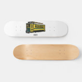 Mata Troley Cartoon Illustration Skateboard (Horizontal)
