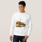 Mata Troley Cartoon Illustration Sweatshirt (Vorne ganz)