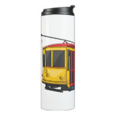 Mata Troley Cartoon Illustration Thermosbecher (Nach links gedreht)