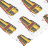 Mata Troley Cartoon Illustration Tischdecke (Schrägansicht)