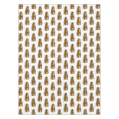 Mata Troley Cartoon Illustration Tischdecke (Vorderseite)