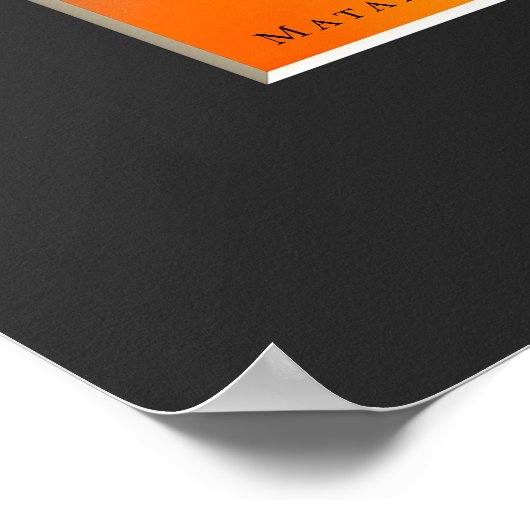 Matabei-Zakura: Kirschbaum wischen Poster (Ecke)