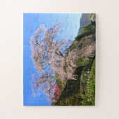 Matabei-Zakura: Kirschbaum wischen Puzzle (Vertikal)