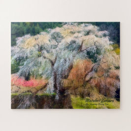Matabei-Zakura: Kirschbaum wischen Puzzle