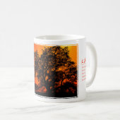 Matabei-Zakura Weeping Cherry Tree Kaffeetasse (VorderseiteRechts)