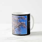 Matabei-Zakura Weeping Cherry Tree Kaffeetasse (VorderseiteRechts)