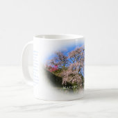 Matabei-Zakura Weeping Cherry Tree Kaffeetasse (Vorderseite Links)