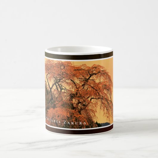 Matabei-Zakura Weeping Cherry Tree Kaffeetasse (Mittel)