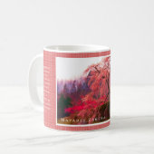 Matabei-Zakura Weeping Cherry Tree Kaffeetasse (Vorderseite Links)