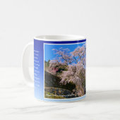Matabei-Zakura Weeping Cherry Tree Kaffeetasse (Vorderseite Links)