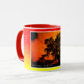 Matabei-Zakura Weeping Cherry Tree Tasse (Vorderseite Links)